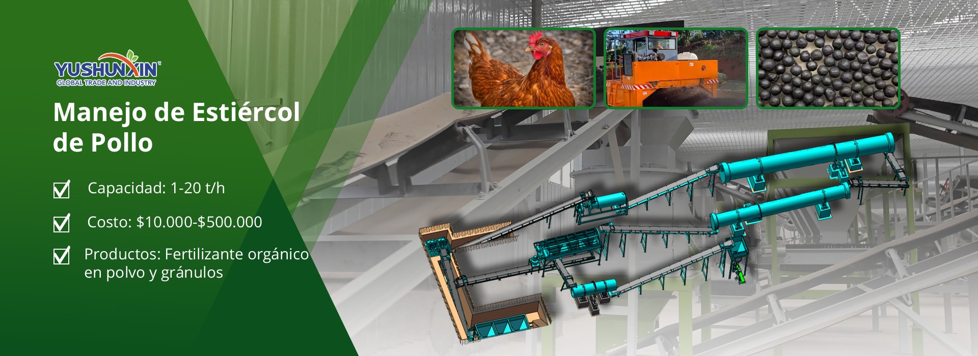 Manejo de Estiércol de Pollo