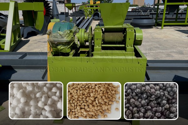 Equipo para comprimir pellets NPK