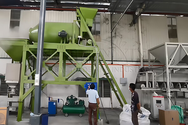 Fábrica de fertilizantes NPK mezclados de 5 TPH