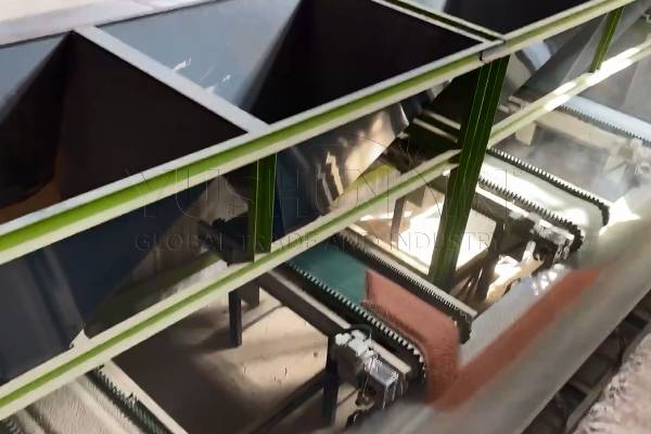 Máquina dosificadora dinámica para la producción comercial de fertilizantes NPK