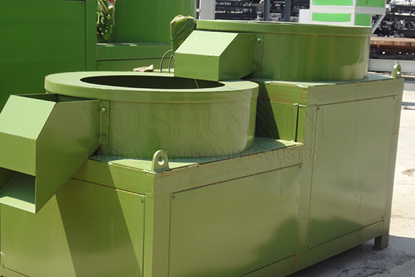 Maquina pulidora para hacer fertilizante granulado redondo
