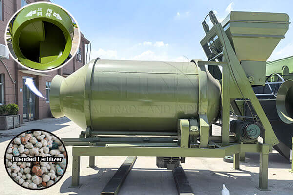 Mezclador de fertilizantes BB pequeño