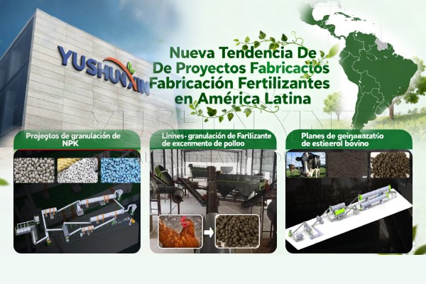 Nueva Tendencia De Proyectos Fabricación Fertilizantes en América Latina