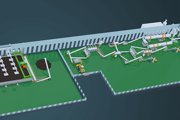 Sistema de fabricación de pellets de fertilizante orgánico