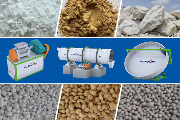 equipo de granulación de fertilizantes compuestos