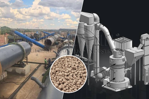 Equipos de producción de fertilizantes fosfatados