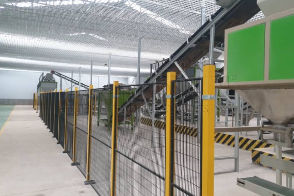 Fábrica de fertilizantes en polvo