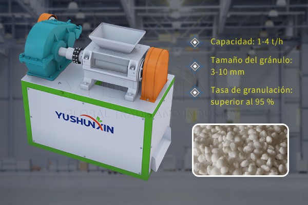 Granulador Compactador de Rodillos