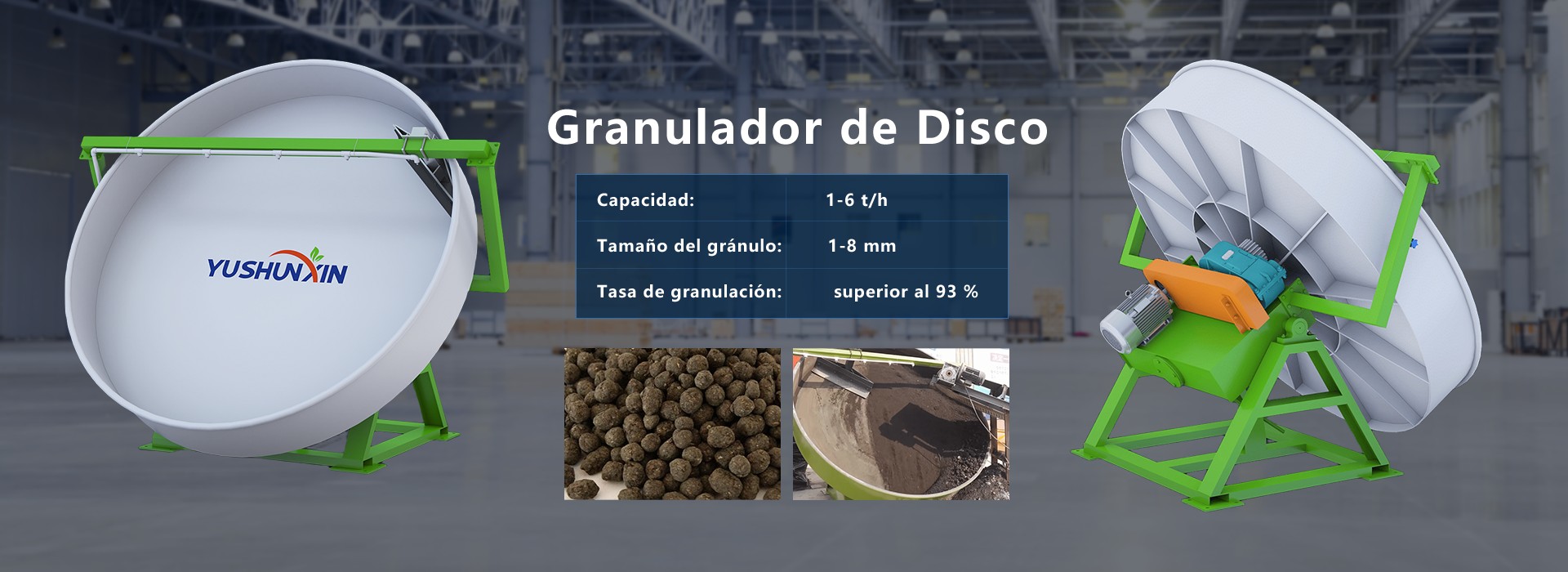 Granulador de Disco