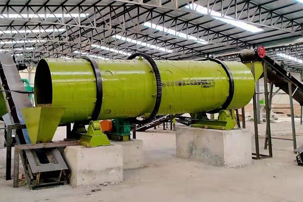 Línea de granulación de fertilizantes orgánicos en tambor
