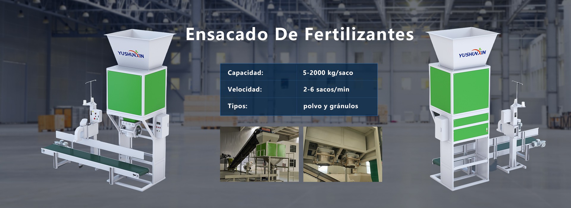 Sistema Automático de Ensacado de Fertilizantes