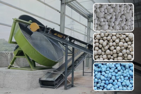 Pequena maquina de granulacion de NPK