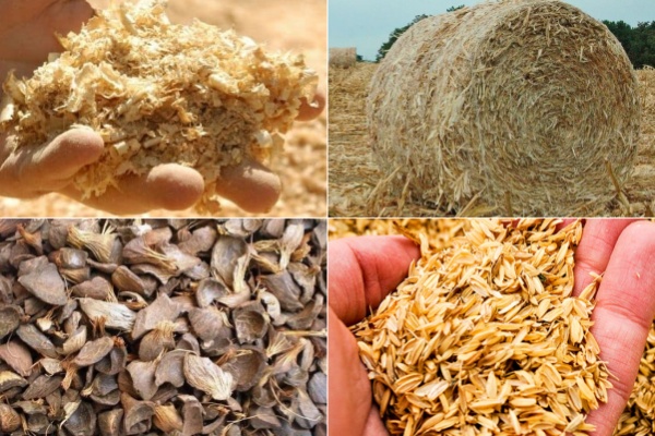 Adición de residuos agrícolas