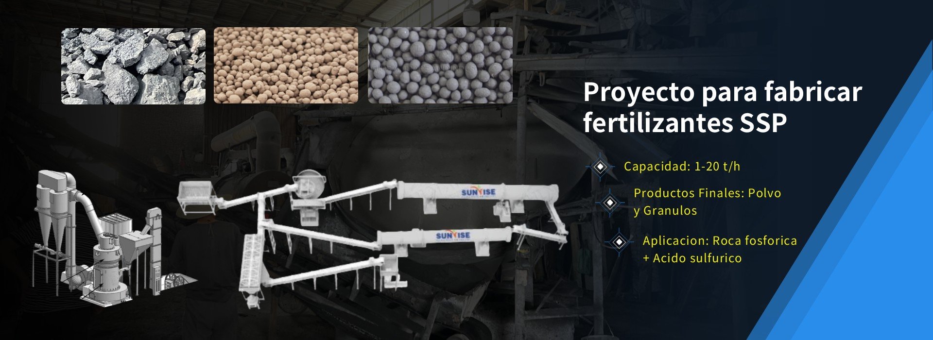 Proyecto para Fabricar Fertilizantes Fosfatados SSP