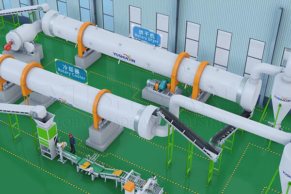 secado y enfriamiento de fertilizantes