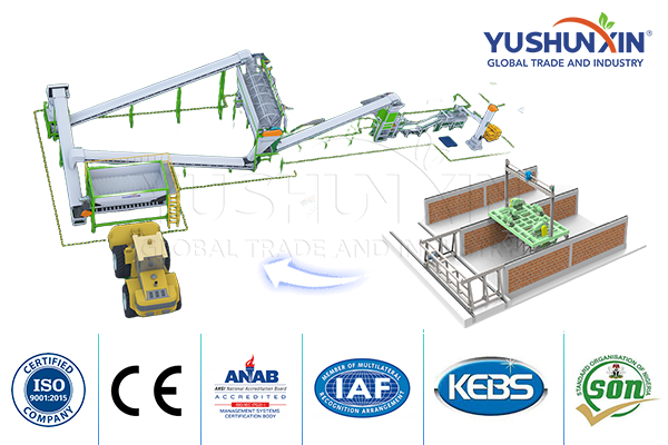 Sistema de fabricación de fertilizantes orgánicos en polvo