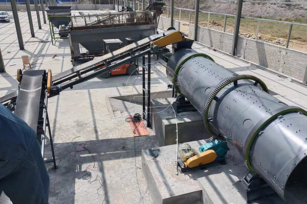 sistema de granulación de biofertilizantes