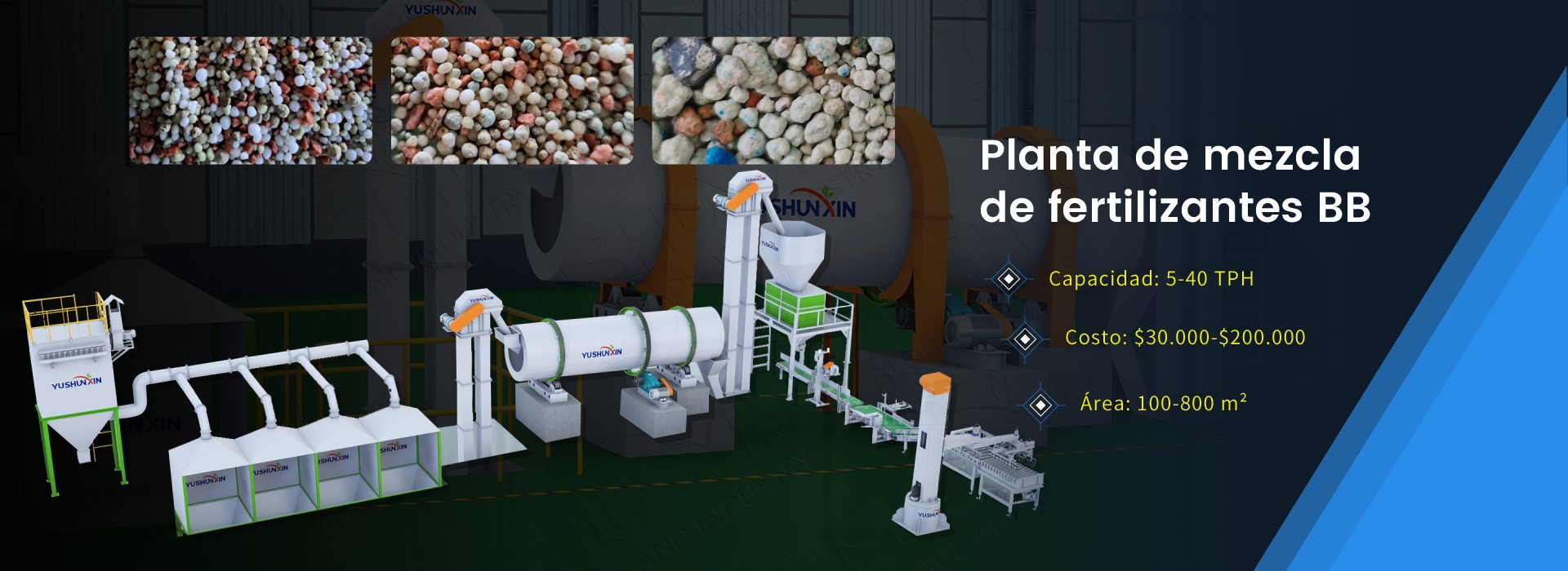 Planta de Mezcla de Fertilizantes BB